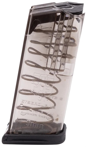 Picture of Elite Tactical Systems Group Elite Tactical Systems Group, Magazine, 9MM, 10 Rounds, Fits Glock 26, All Generations, Polymer, Clear GLK-26 GLK26