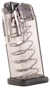 Picture of Elite Tactical Systems Group Magazine, 9MM, 10 Rounds, Fits Glock 26, Carbon Smoke SMK-GLK-26 SMKGLK26