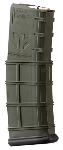 Picture of Elite Tactical Systems Group Magazine, 223 Remington, 556NATO, 30 Rounds, OD Green, AR Rifles GN-AR15-30G2ODG AR1530G2ODG
