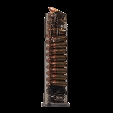 Picture of Elite Tactical Systems Group Magazine, 9MM, 21 Rounds, Fits Sig Sauer P320, Carbon Smoke SMK-SG9-320-21 SMKSG932021
