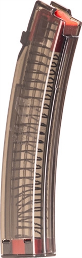Picture of Elite Tactical Systems Group Magazine, Gen 2, 9MM, 30 Rounds, Fits All CZ Scorpion Generations, Polymer Construction, Translucent Carbon Smoke SMK-CZEVO-30G2