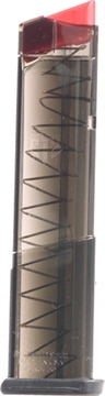 Picture of Elite Tactical Systems Group Magazine, 9MM, 12 Rounds, Fits Smith & Wesson Shield, Carbon Smoke SMK-SW9-SHD-12 SMKSW9SHD12