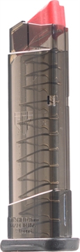 Picture of Elite Tactical Systems Group Magazine, 9MM, 9 Rounds, Fits Smith & Wesson Shield, Carbon Smoke SMK-SW9-SHD-9 SMKSW9SHD9