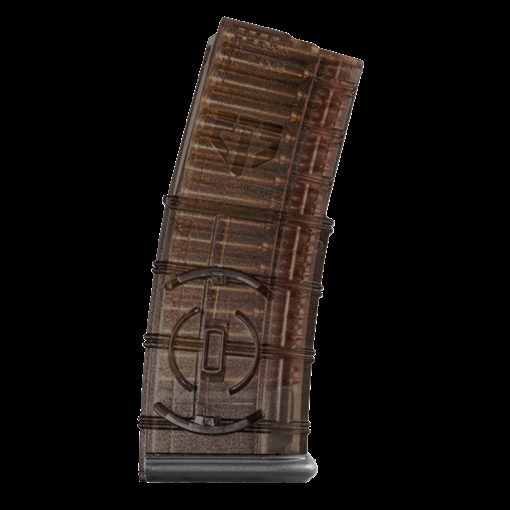 Picture of Elite Tactical Systems Group Magazine, Generation 2, 223 Remington/556NATO, Fits AR15, 30 Rounds, Matte Finish, Carbon Smoke, Integrated Coupler SMK-AR15-30CG2 SMKAR1530CG2