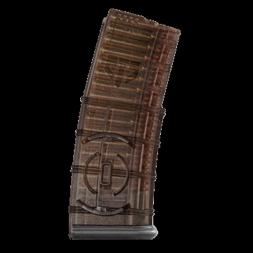 Picture of Elite Tactical Systems Group Magazine, Generation 2, 223 Remington/556NATO, Fits AR15, 30 Rounds, Matte Finish, Carbon Smoke, Integrated Coupler SMK-AR15-30CG2 SMKAR1530CG2