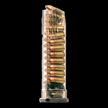 Picture of ETS Group Pistol Mags 21rd 9mm Luger for S&W M&P (Except Shield Variant) Clear Detachable SW9MP21