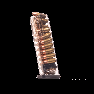 Picture of ETS Group Pistol Mags Clear Detachable 17rd 9mm Luger for S&W M&P (Except Shield Variant) SW9MP17