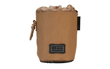 Picture of Evolution Outdoor Tactical Brass Bag, Polyester, Rubber Mesh Bottom, Cinch Top, Roll-Up Storage, Coyote 51323-EV