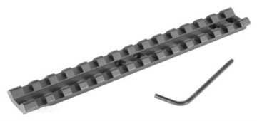 Picture of EGW SCOPE BASE MOSSBERG 500 PICATINNY RAIL W/#6 SCREWS 45310