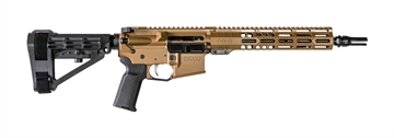 Picture of EVOLVE WEAPONS SYSTEMS E15 STANDARD HGA 5.56 11.5IN BBL TAN MAGPUL EGRIP MLOK HG RADIAN CHRG SBA3 E15-STN11-TAN