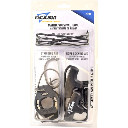 Picture of Excalibur Excalibur Matrix Survival Pack Matrix String, Rope Cocker and Stringing Aid 74153
