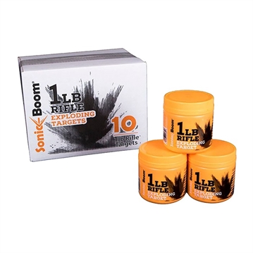 Picture of SONIC BOOM EXPLODING RIFLE TARGET 1 LB 10 PACK/10 LB BUCKET ( 4 PER CASE ) CHECK STATE RESTRICTIONS SBT0110P