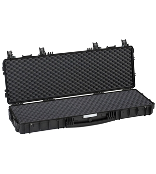 Picture of EXPLORER CASES 45IN RIFLE CASE BLACK WITH DOUBLE CONVOLUTED FOAM 44.7"X13.7"X5.31" 11413BCV