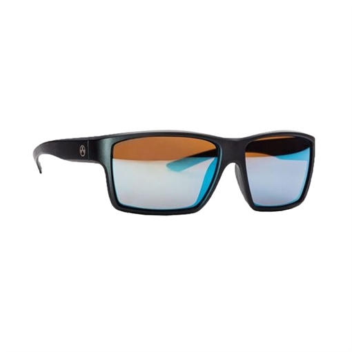 Picture of Magpul EXPLORER MATTE BLACK FRAME BRONZE LENS W/BLUE LENS MIRROR MAG1147-1-001-2
