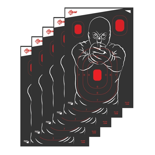 Picture of Allen EZ Aim Splash Non-Adhesive Bad Guy Target 12x18 - 5/ct 15249