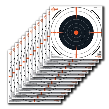 Picture of EZ-Aim Bullseye Hanging Paper 12" x 12" Black/White 13 Per Pack 15334