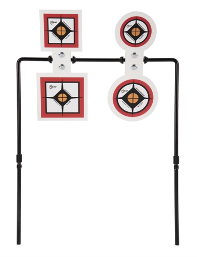 Picture of EZ-Aim Hardrock Spinner AR500 Round Target & Stand .25" Thick 15593
