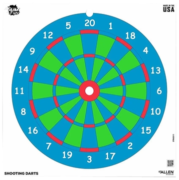 Picture of EZ-Aim Triggering More Fun Wall Paper Handgun Works w/Handgun/Shotgun/Airsoft Gun/BB Guns/Pellet Gun 12 x 12 Multi-Color 9 Pack 15640