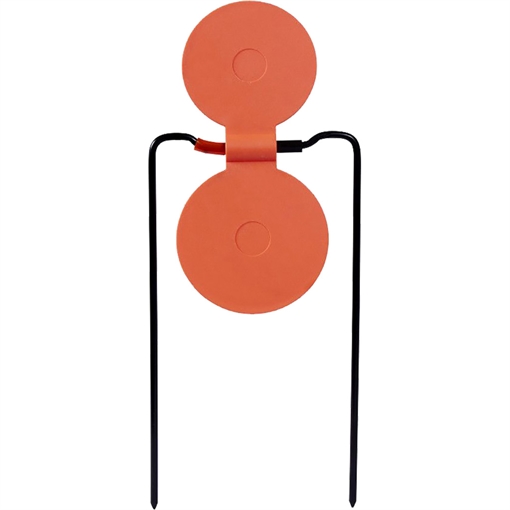 Picture of EZAim EzAim Holey Spinner Target Orange 2 Circles 15460