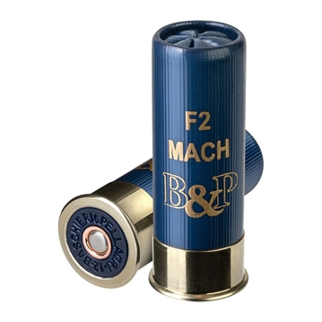 Picture of Baschieri & Pellagri Cartridge MACH 12 GAUGE 2-3/4'' 7/8OZ #8 SHOT 250/CASE 12B78F28