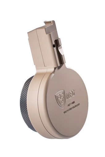 Picture of F5 MFG CZ Scorpion 9mm 50 round Drum Magazine - FDE F5-EVO9MM-FDE