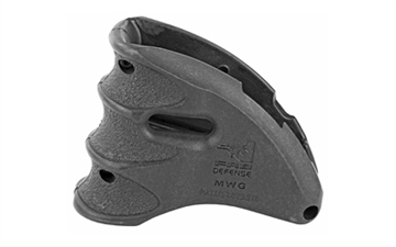 Picture of FAB Defense MWG Mag-Well Grip and Funnel for 5.56x45mm NATO M16 Black Fiberglass Reinforced Polymer FXMWG