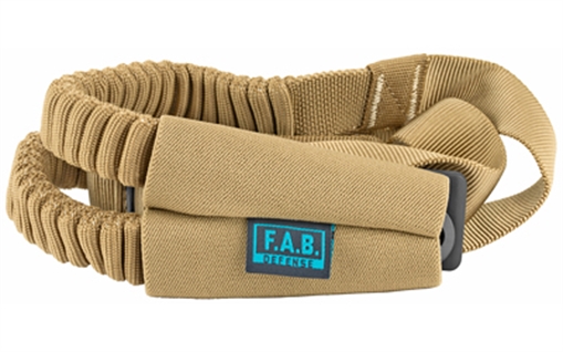 Picture of FAB Defense Bungee One Point Tactical Sling Flat Dark Earth Elastic 23.60" OAL Bungee AR Platform FXBUNGEET