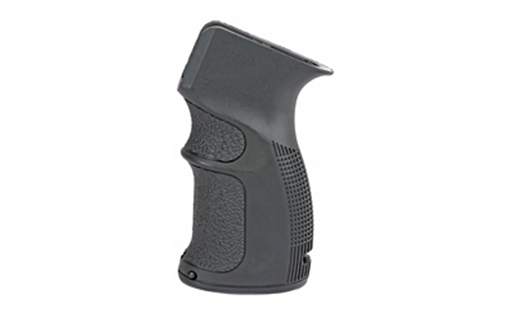 Picture of FAB Defense AG-47 Ergonomic Pistol Grip Fits AK-47/74/ AKS-74U Krinkov/ ATI Galil Fiberglass Reinforced Black Polymer FXAG47B