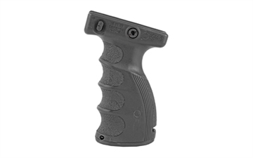 Picture of FAB Defense AG-44S Quick Release Ergonomic Foregrip Compatible w/1913 Mil-STD Picatinny Rail Black Reinforced Polymer FXAG44SB