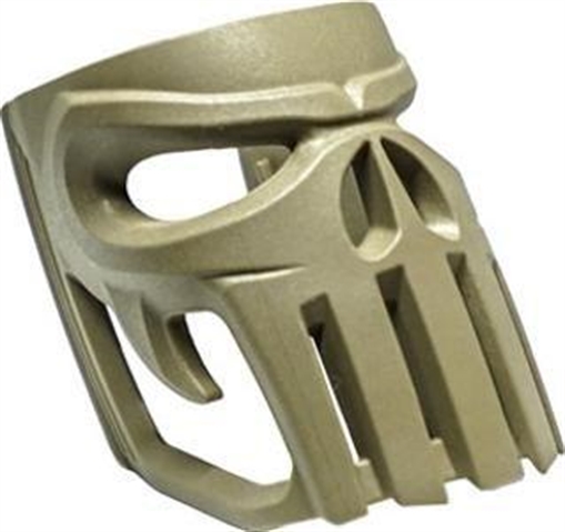Picture of FAB DEFENSE DECORATIVE INSERT ELONGATED SKULL FDE FOR MOJO MAGWELL GRIP FX-MOJO-VIGT