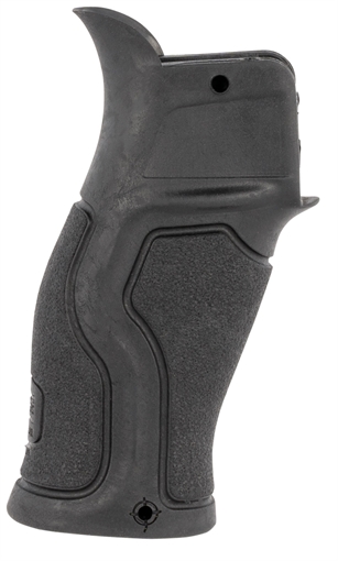 Picture of FAB Defense Gradus Ergonomic AR Style Black Polymer w/Rubber Overmold, Fits AR/AK FXGRADUSB