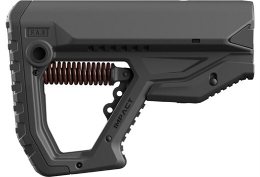 Picture of F.A.B. Defense GL-CORE IMPACT, Recoil Reduction Buttstock, Variable Reduction Settings, Fits Mil-Spec and Commercial Tubes, Black FX-CIMPACTB FXCIMPACTB