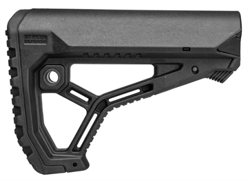 Picture of F.A.B. Defense L-Core, AR-15 Buttstock, Fits Mil-Spec And Commercial Tubes, Black FX-GLCOREB FXGLCOREB