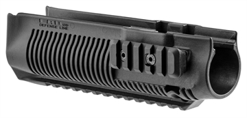 Picture of FAB Defense PR-870 Rail System for Remington 870 Three Picatinny Rails 7.30" OAL Black Reinforced Polymer FXPR870