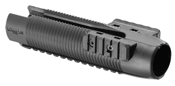 Picture of FAB Defense PR-MO Rail System for Mossberg 500/ 590/ Shockwave/ Maverick 88 7.91" OAL Black Reinforced Polymer FXPRMO