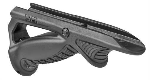 Picture of FAB Defense PTK Ergonomic Pointing Grip Angled w/Additional Storage Compartment Black Polymer FXPTKB