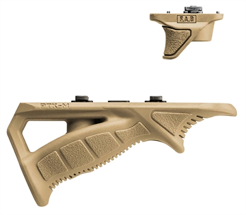 Picture of FAB Defense PTK-M Rubberized M-LOK Compatible Ergonomic Pointing Grip Combo Pack Flat Dark Earth FXPTKMCT