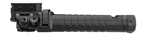 Picture of FAB Defense Spike Tactical Bipod 7.09"- 9.88" Adj., Rotating & Tilting, Rubber Feet, Includes Leg Extensions, M-LOK Rail Compatible Black Polymer & Aluminum FXSPIKEMB
