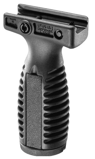Picture of FAB Defense TL-4 Tactical Vertical Foregrip Ergonomic & Ventilated w/Waterproof Anti Rattle Storage Compartment Black Fiberglass Reinforced Polymer FXTAL4B