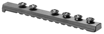 Picture of FAB Defense Standard Picatinny Rail for AR-15/M4/M16 Handguards Matte Black FXUPRB