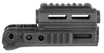 Picture of FAB Defense Vanguard Handguard for AK-47/ AK-74/ AKM M-LOK Rail System 6.41" OAL Black Polymer FXVANAKB