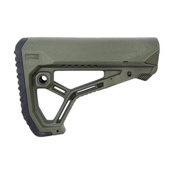 Picture of FAB Defense AR15/M4 Buttstock for Mil-Spec and Commercial Tubes Olive Drab Green FXGLCOREG