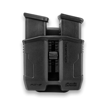Picture of Fab Defense PG Double Magazine Pouch For Glock 9mm With Paddle and Belt Loop SC-PG9B