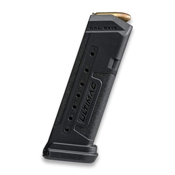 Picture of FAB Defense Ultimag 19 Handgun Magazine Black for Glock 19 9mm Luger 16/rd fx-umagg19b