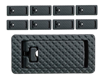 Picture of FAB FX-MALC1B     LOCKING RAIL COVER SLIM 9PACK FXMALC1B