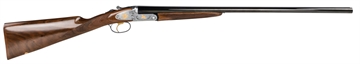 Picture of F.A.I.R. Iside De Luxe Prestige 20 Gauge 2rd 3" 28" Blued Barrel, Steel Receiver w/Silver Engraved Metal Finish, Walnut Stock FRISPRDL2028