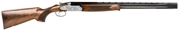 Picture of F.A.I.R. SLX 692 Gold 20 Gauge with 28" Blued Barrel, 3" Chamber, 2rd Capacity, Silver Gold Engraved Metal Finish & Walnut Stock Right Hand (Full Size) FRS6922028