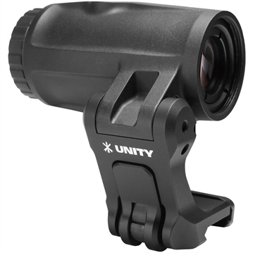 Picture of Unity Tactical FAST FTC 4X, Magnifier, 4X Magnification, 2.26" Optical Height, FAST QD Lever, Matte Finish, Black FST-M4B FSTM4B