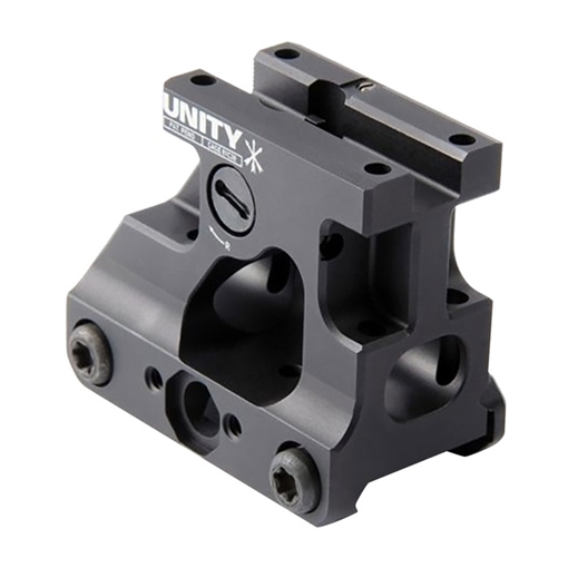 Picture of Unity Tactical FAST Micro, Red Dot Mount, 2.26" Optical Height, Compatible with MRO/MRO-HD Footprint, Anodized Finish, Black FST-MROB
