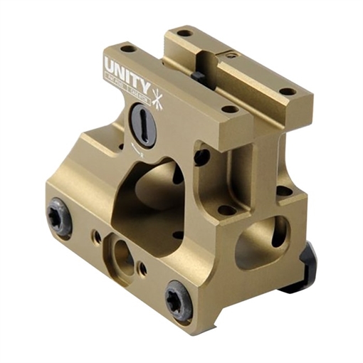 Picture of Unity Tactical FAST Micro, Red Dot Mount, 2.26" Optical Height, Compatible with MRO/MRO-HD Footprint, Anodized Finish, Flat Dark Earth FST-MROF